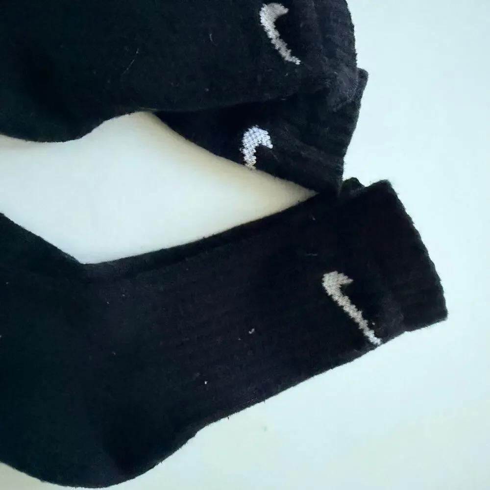 Nike Kids' XS Dri-FIT Tall Black Socks - Like New!